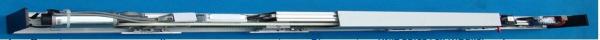 Anti-crash Short Roller Commercial Automatic Sliding Door Thin Cover Silver Frame