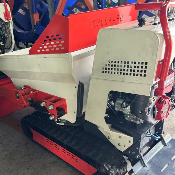 All Terrian Agricultural GF500 Crawler Dumper 500kg Mini Truck Dumper Rubber Track Dumper