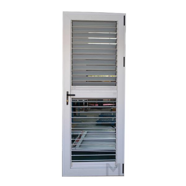 CE Certificate Single PVC Casement Shutter Doors for Customized Designs in Home Office