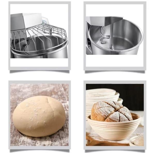 Hot Sale Commercial Mixer Bakery Dough Flour Spiral Dough Mixers