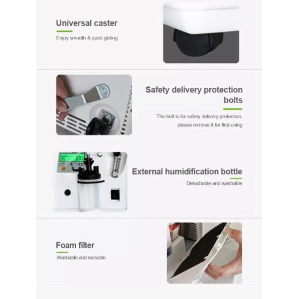 OX 1001 Farmasino Medical Oxygen Concentrator Pet Health Care Device Oxygen Concentrator 10L For Pet