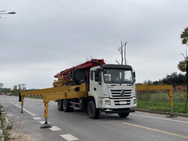 THB52 Concrete Pump Truck DongFeng Truck Mounted Concrete Pump 22M3/H