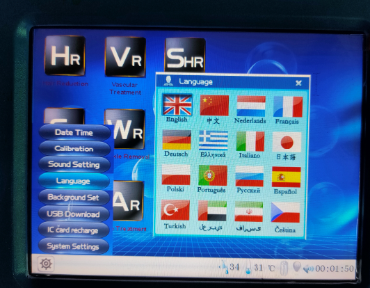 IPL HR SHR Skin Rejuvenation Beauty Machine For Salon