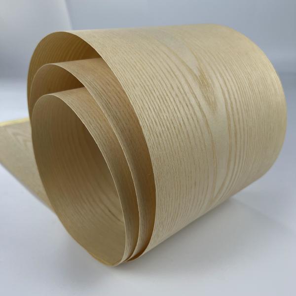 White Natural White Ash Mountain Grain Wood Veneer Grade A/AA，100-195cm*0.45mm