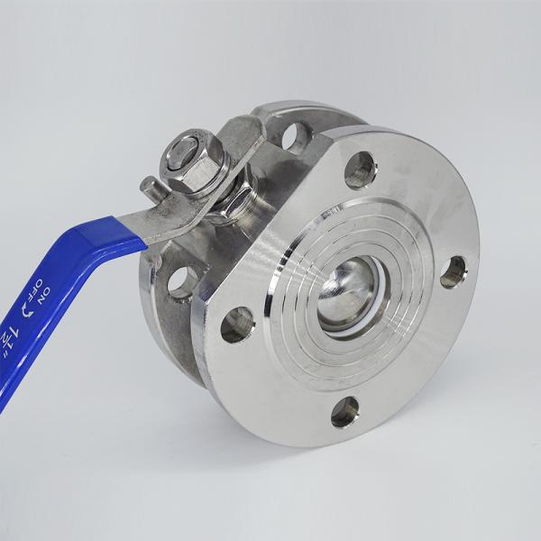 PN1.0-32.0MPa Italian Type 304 Stainless Steel Ultra-Thin Flange Ball Valve for Industrial