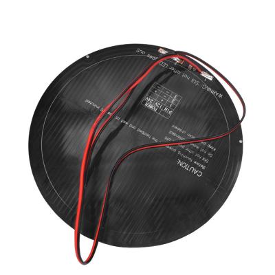 MK3 Aluminum Substrate 3D Printer Heatbed 240mm Round With Welding Wire