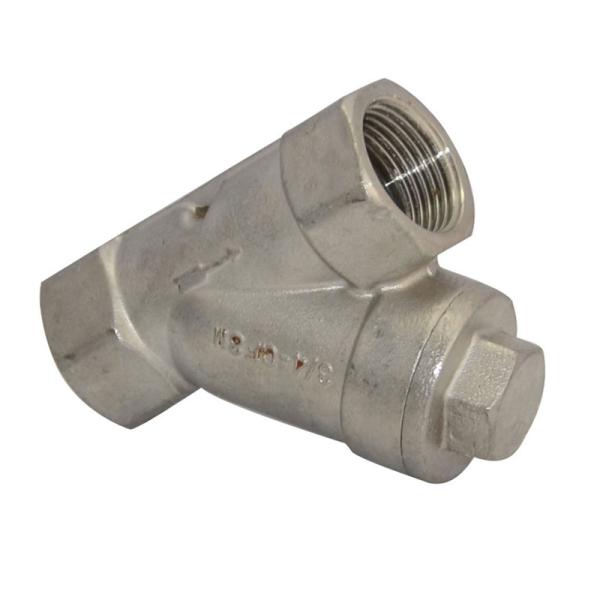 3/4 DN20 SS304 PT Thread Stainless Steel Y Type Strainer Pump Filter