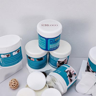 Des lingettes douces pour chat 100pcs 200pcs lingettes antibactériennes pour chien