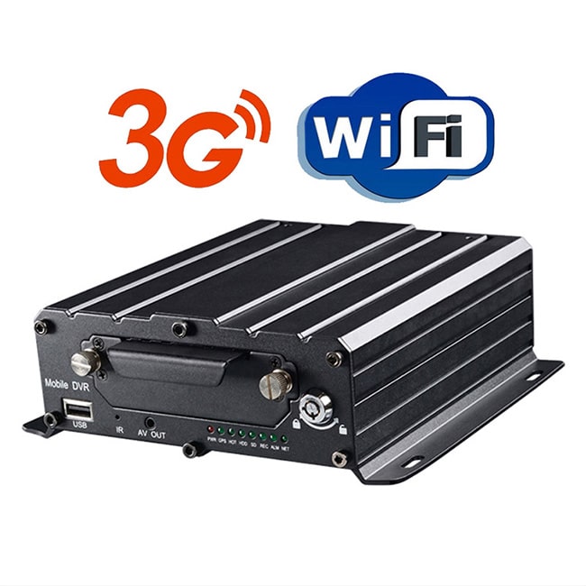 Видеозаписывающее устройство мобильной DVR SD карты 8CH, 1080P CCTV DVR с сигналом тревоги облака RS485
