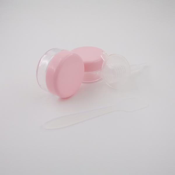 50ml Makeup Packaging Travel Bottle Kit , Screw Cap Travel Size Shampoo Bottles