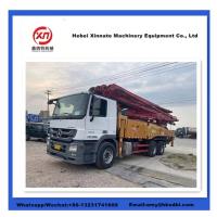 DN125 Used Concrete Pump Truck Secondhand Putzmeister Mobile Concrete Pump