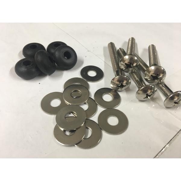 Galvanized Toilet Tank Attachment Bolts , Toilet Tank To Bowl Bolts Customized Length