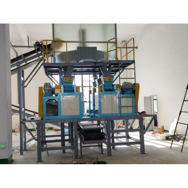 Dry Powder Fertilizer Granulator Double Roller Press Granulation Equipment NPK Fertilizer Making Machine