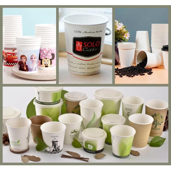 Papel de Cupstock Las tazas de café candentes empapelan el papel espesado 350gsm material