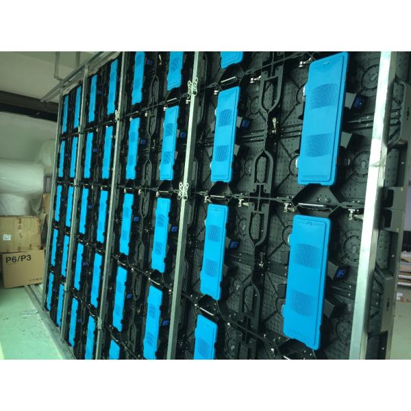 Indoor RGB P3.91 Die Cast Aluminum Cabinet For Rental Advertising Video Wall Led Screen