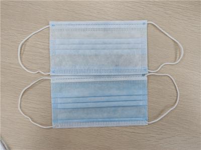 3 Ply / 4 Ply Personal Non Woven Disposable Mask Anti Splash For Civil Use