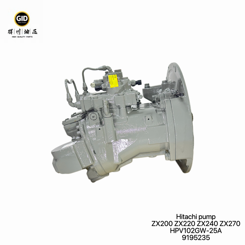 High Pressure High Efficiency Stable Operation Excavator Hydraulic Main Pump HPV102GW-25A for Hitachi ZX240-3G