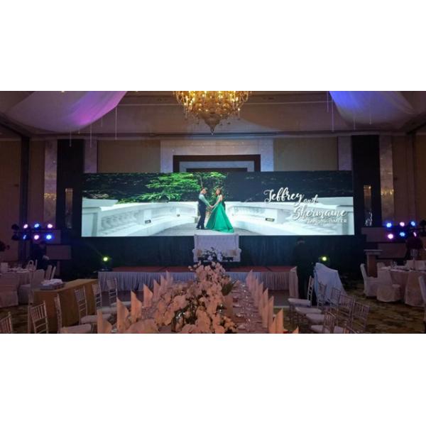 На открытом воздухе арендный экран СИД P3.91 RGB для стены деятельностям при свадьбы видео-