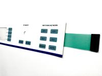Taille personnalisée Commutateur à membrane à bouton à pression plate avec boîtier de connecteur féminin de 2,54 mm