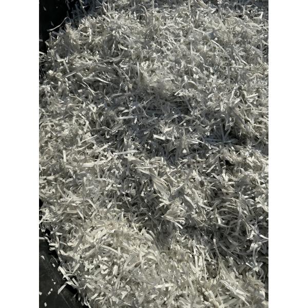 High Efficiency PP PE Woven Bags Shredder Crusher For Woven Bags Discharge Size Adjustable