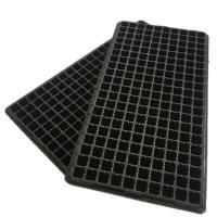 Planos plásticos del enchufe de la célula de la bandeja 50 del almácigo del alto HDPE reflexivo para brotar