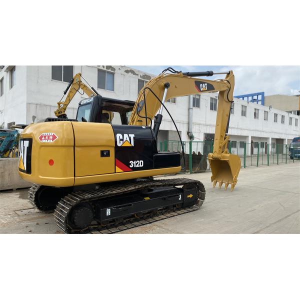 12 Ton Used Hydraulic Crawler Excavator Caterpillar 312DL