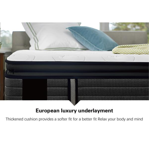 Experience Ultimate Comfort JOURM Five-Star Anti-Mite Mattress with Fabric Cover