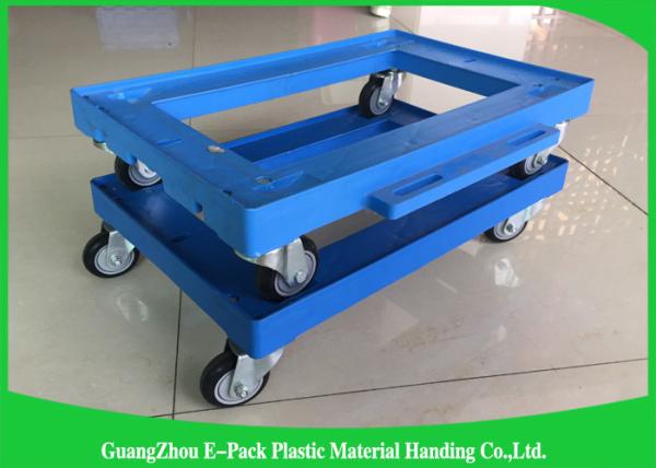 Zorra movente resistente de dobramento, Dolly Cart plástica antiestática 61q2 * 412 * 145mm