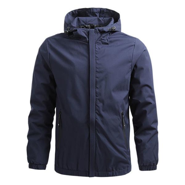 100% Polyester Pandex Outdoor Windbreaker Jacket Thin Fall Jacket