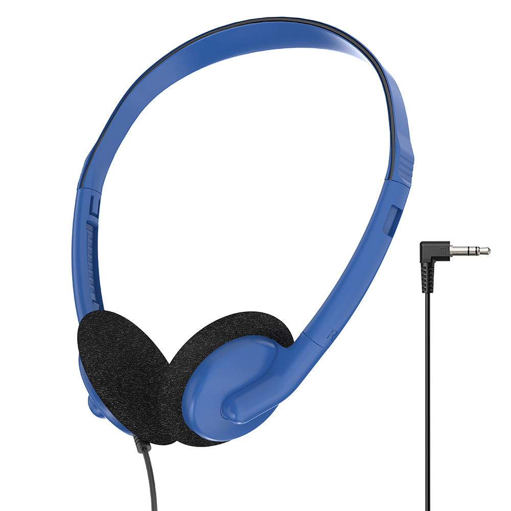 JTY-0121 Wired Head Mounted Headphones 3.5mm/Type-C Plug Lightweight Headphones Comfortable Earcups Stereo Audio Headphones Suitable for Aviation/Train/Classroom/Office/Museum OEM/ODM Customization