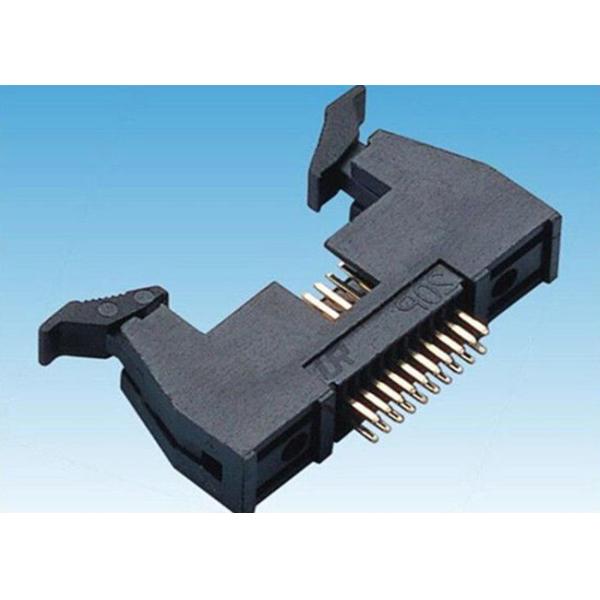 straight female header 2 54mm straight header Shruded header S/T big latch type square pin