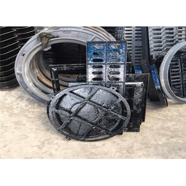 600x600 Recessed Drain Cover Anti Sedimentation , Rustproof Sewer Hole Cover