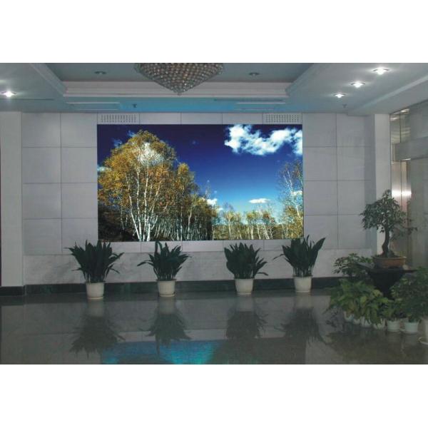 High Density P4 Indoor Advertising LED Display / SMD LED video wall For Cinema Advertising