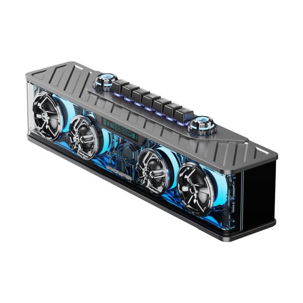 Monster Airmars G06 Multimedia Bluetooth Speaker 4000mAh RGB LED ABS Plastic Cabinet