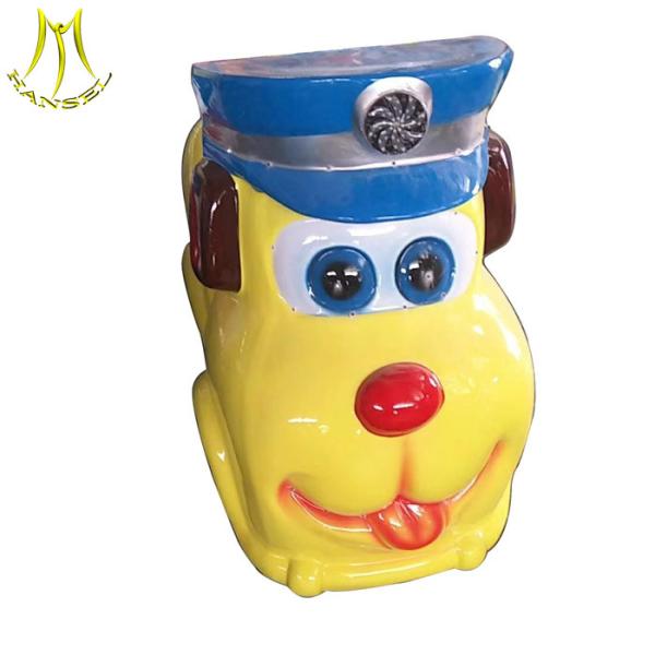 Hansel coin operated rocking rides amusement kiddie ride machine kids on ride toy puppy cars