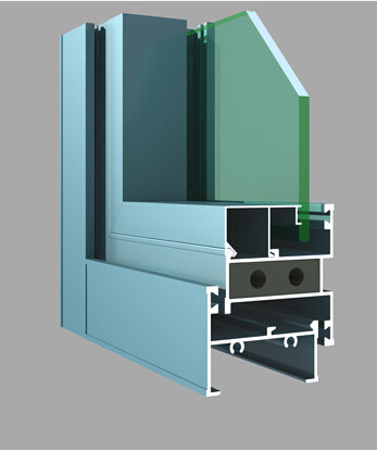 6063 Powder Coated Aluminum Profile