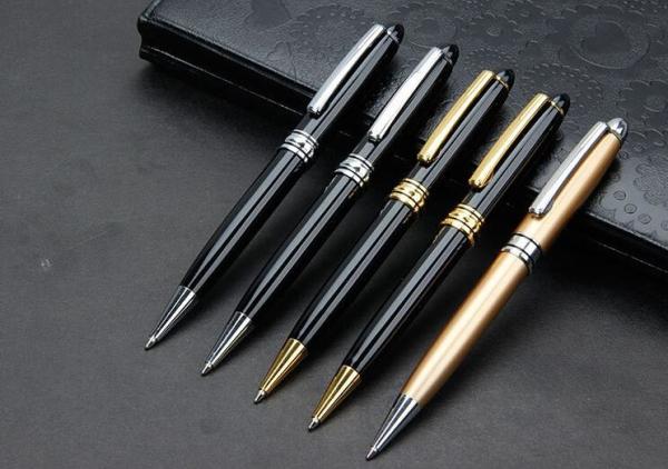 Popular Black Hotel metal pen with custom laser engraving logo