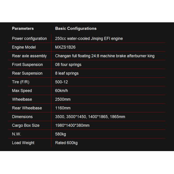 Gasoline Motorized Tanzania Tricycle for Cargo 4-Stroke Automatic Dump Type Motor Cycle
