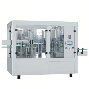 Automatic Bottle Filling Capping Machine Bottle Washing Filling And Sealing Machine PLC Control