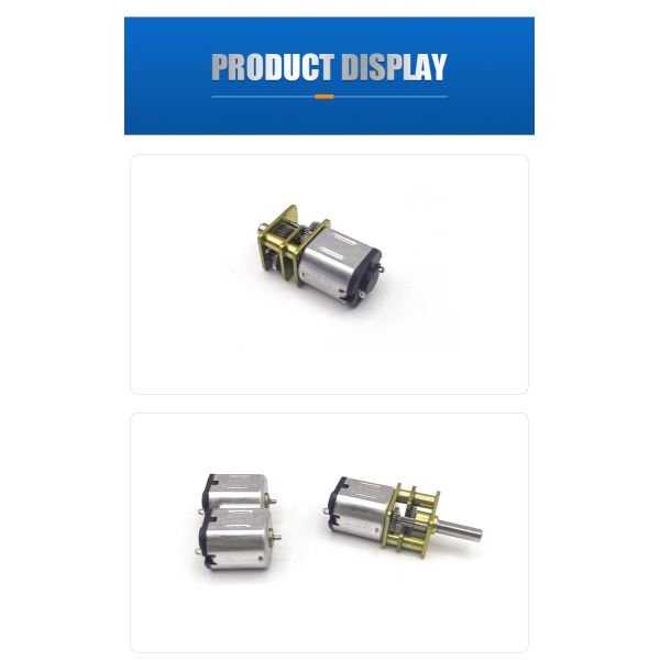 N20 Brushed  Gear  Motor