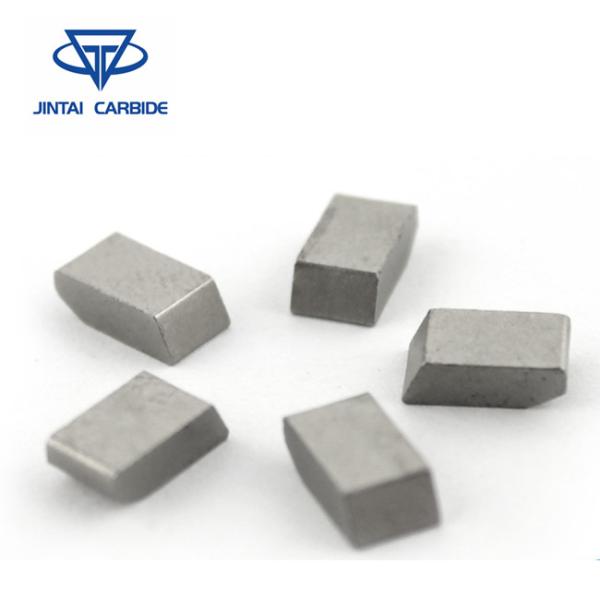 Tungsten Carbide Pretinned Saw Tips For Saw Blade Cutter Teeth Long Life