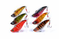 Largo lanzamiento de cebo de pesca cebos plástico 5.8cm 13.5g negro capa de natación completa