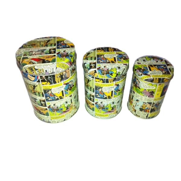 Жестяные коробки Tinplate выдвиженческие