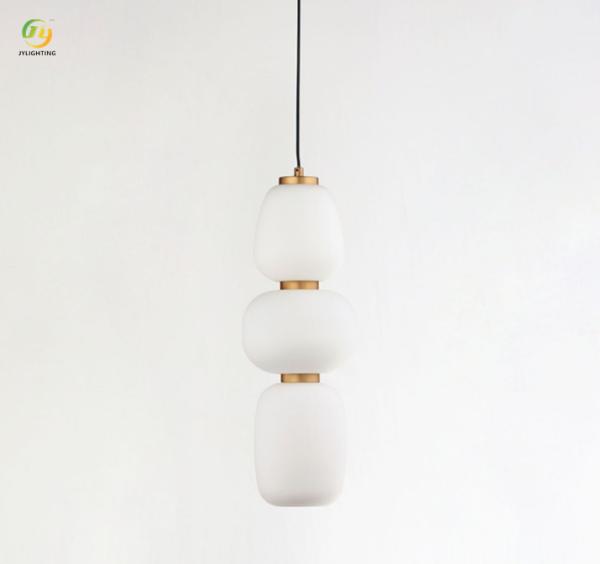 JYLIGHTING Japanese Modern Minimalist Dining Room Designer Bedroom Art Creative Personality Nordic Glass Modern Pendant Light