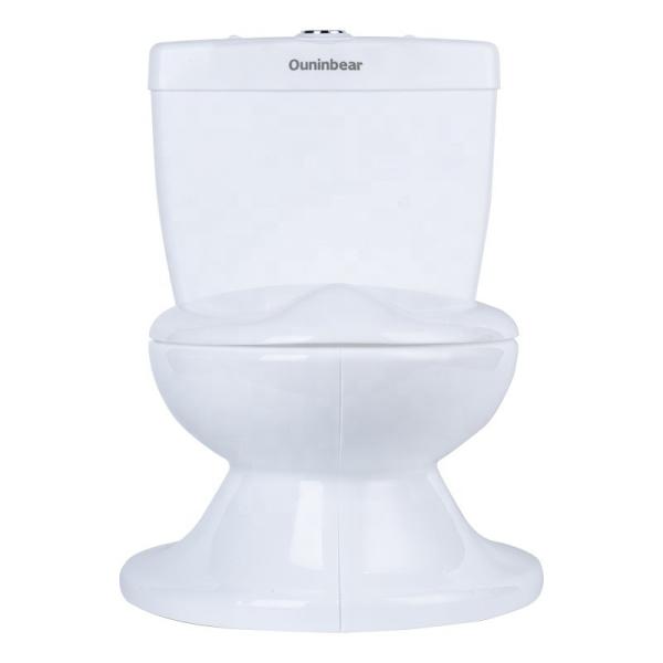 Assento de banheira suave para cuidados com bebês para crianças Treinamento de banheiro - Banheira branca com design de cores puras