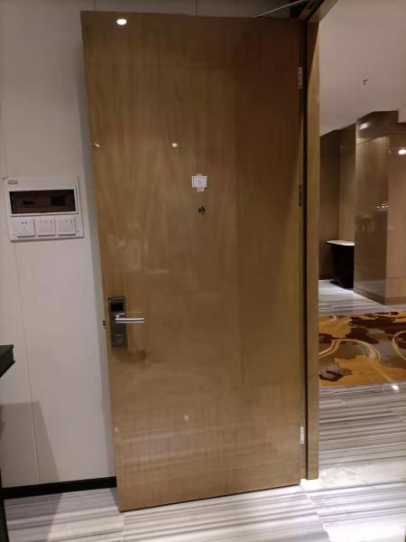 ISO9001 Standard 150MM Thinkness Wood Bedroom Doors Sound Proof Door Panel