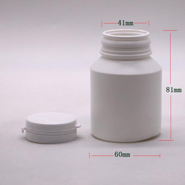 150 ml CRC Cap HDPE Flask para pílulas de qualidade medicamentosa cápsulas comprimidos óleo de peixe vitaminas 150CC
