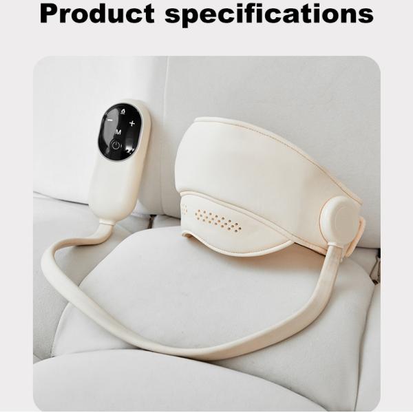 Rechargeable Air Compression Head Massager Eye Care Hot Compress