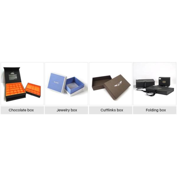 Promotional Recycle Packaging Foiled logo Matte Square Lines Gift Paper Box For Men's Collection