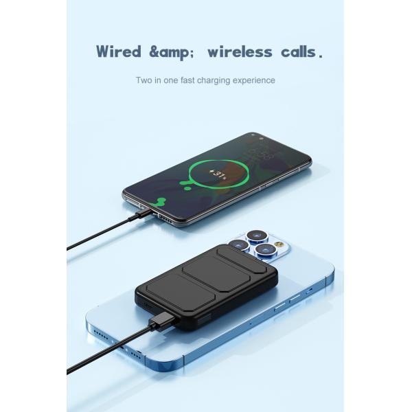 10000 Mah привели 4 в 1 радиотелеграфа заряжателя перемещения банке силы всасывания портативного мини магнитном